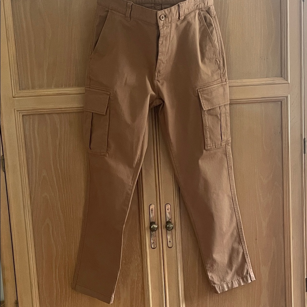 Zara Men's Tan Cargo Pants 30 x 30